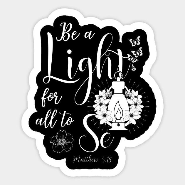 be a light for all to see Sticker by Brotherintheeast